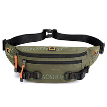 Load image into Gallery viewer, Unisex Waterproof Nylon Belt Fanny Pack Shoulder Messenger Bag Large Capacity Travel Pouch Sling Chest Waist Bags

