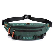 Load image into Gallery viewer, Unisex Waterproof Nylon Belt Fanny Pack Shoulder Messenger Bag Large Capacity Travel Pouch Sling Chest Waist Bags

