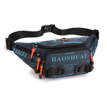Load image into Gallery viewer, Unisex Waterproof Nylon Belt Fanny Pack Shoulder Messenger Bag Large Capacity Travel Pouch Sling Chest Waist Bags
