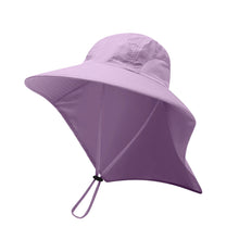 Load image into Gallery viewer, UPF40+ Fisherman Fishing Hat Sunshade Nylon Widen Brim Quick Dry Breathable Sun Shield Cycling Climbing Running Hats

