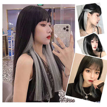 Load image into Gallery viewer, Colorful Wig Patches Hair Extensions Seamless Highlights Colored One Clip Ear Dye Gradient Wig Patches
