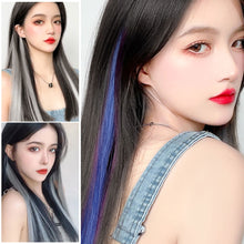 Load image into Gallery viewer, Colorful Wig Patches Hair Extensions Seamless Highlights Colored One Clip Ear Dye Gradient Wig Patches
