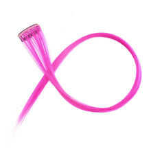 Load image into Gallery viewer, Colorful Wig Patches Hair Extensions Seamless Highlights Colored One Clip Ear Dye Gradient Wig Patches
