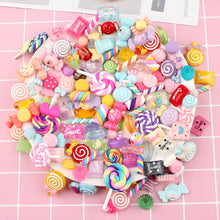 Load image into Gallery viewer, Colorful Resin Candy Accessories DIY Cute Mobile Phone Case Lollipop Diy Material Bag
