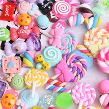 Load image into Gallery viewer, Colorful Resin Candy Accessories DIY Cute Mobile Phone Case Lollipop Diy Material Bag
