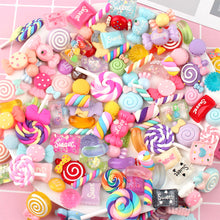 Load image into Gallery viewer, Colorful Resin Candy Accessories DIY Cute Mobile Phone Case Lollipop Diy Material Bag
