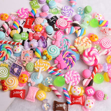 Load image into Gallery viewer, Colorful Resin Candy Accessories DIY Cute Mobile Phone Case Lollipop Diy Material Bag
