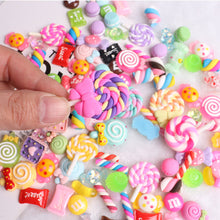Load image into Gallery viewer, Colorful Resin Candy Accessories DIY Cute Mobile Phone Case Lollipop Diy Material Bag
