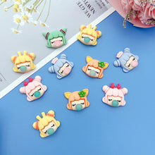 Load image into Gallery viewer, Cute Little Girl Manual DIY Blowing Bubble Resin Jewelry DIY Phone Case Hair Clip Accessories
