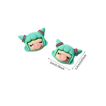 Load image into Gallery viewer, Cute Little Girl Manual DIY Blowing Bubble Resin Jewelry DIY Phone Case Hair Clip Accessories
