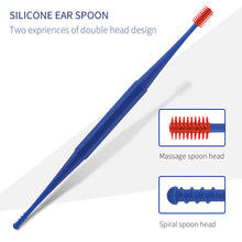 Load image into Gallery viewer, Spiral Cleaning Ear Spoon Large Chunks of Earwax 360 ° Cleaning of The External Auditory Canal Spoon Care Ear Clean Tool Earpick
