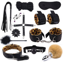 Load image into Gallery viewer, 12pcs Nylon Ribbon Plush Couple Binding Whip Whip Fun Toys Bondage Restraint Sex Toys Couples Games
