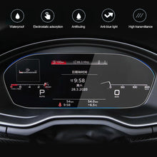 Load image into Gallery viewer, Car GPS Navigation Tempered Screen Dashboard Display Glass Protector Cover Interior Instrument Protective Film Accessories For Audi A4 B8 A5 8T 2017-2022
