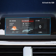 Load image into Gallery viewer, 6.5inch/7inch/10.2inch/12.3inch Car GPS Navigation High-definition Tempered Screen Dashboard Display Instrument Protector Cover Interior Protective Film Accessories For BMW 5 Series 2013-2023
