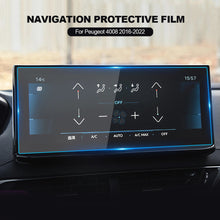 Load image into Gallery viewer, 8inch/10inch/12.3inch Car GPS Navigation High-definition Tempered Screen Dashboard Display Protector Cover Interior Protective Film Accessories For Peugeot 4008 2016-2022
