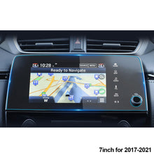 Load image into Gallery viewer, 5inch/7inch/9inch Car GPS Navigation Tempered High-definition Screen Dashboard Display Protector Cover Interior Protective Film Accessories For Honda CRV 2017-2021
