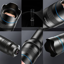 Load image into Gallery viewer, 36x Upgrade High-Definition Telephoto Mobile Phone Lens Universal Single-Tube External Focusing Fishing Observation Telescope
