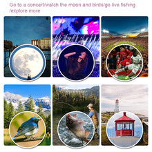 Load image into Gallery viewer, 36x Upgrade High-Definition Telephoto Mobile Phone Lens Universal Single-Tube External Focusing Fishing Observation Telescope
