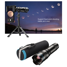 Load image into Gallery viewer, 36x Upgrade High-Definition Telephoto Mobile Phone Lens Universal Single-Tube External Focusing Fishing Observation Telescope
