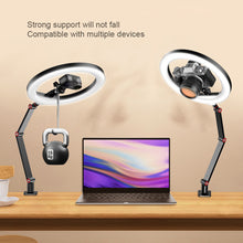 Load image into Gallery viewer, Desktop Overlook Bracket Ring Fill Light Douyin Kuaishou Video Photography Mobile Live Live Photo Lighting
