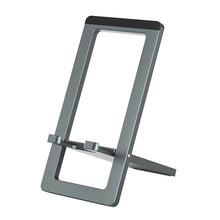 Load image into Gallery viewer, Foldable Aluminum Alloy Mobile Phone Bracket Portable Desktop Live Tablet Bracket
