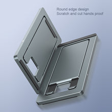 Load image into Gallery viewer, Foldable Aluminum Alloy Mobile Phone Bracket Portable Desktop Live Tablet Bracket
