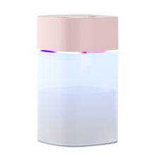 Load image into Gallery viewer, 400ml Chic Mini Air Humidifier with Night Light Essential Oil Diffuser USB Mist Maker Car Air Freshener for Bedroom Office
