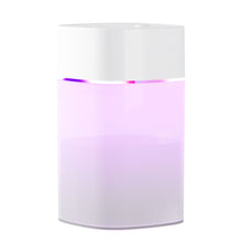 Load image into Gallery viewer, 400ml Chic Mini Air Humidifier with Night Light Essential Oil Diffuser USB Mist Maker Car Air Freshener for Bedroom Office
