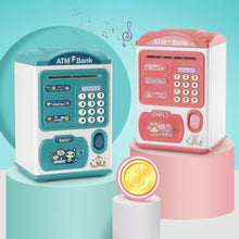 Load image into Gallery viewer, Kids Electronic Piggy Bank ATM Saving Money Jar Safe Toys Girls Pot Machine Boys Box Password Coin Electronics Mini Digital Cash

