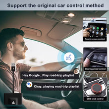 Load image into Gallery viewer, Wireless CarPlay Adapter For Wired To Wireless Andriod Auto Dongle BT5.0 2.4G&amp;5G WiFi with USB C OTG Converter for Android
