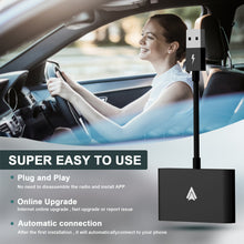Load image into Gallery viewer, Wireless CarPlay Adapter For Wired To Wireless Andriod Auto Dongle BT5.0 2.4G&amp;5G WiFi with USB C OTG Converter for Android
