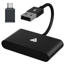 Load image into Gallery viewer, Wireless CarPlay Adapter For Wired To Wireless Andriod Auto Dongle BT5.0 2.4G&amp;5G WiFi with USB C OTG Converter for Android
