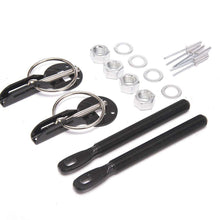 Load image into Gallery viewer, Universal Aluminum Alloy Car Mount Hood Pin Bonnet Lock Kit Car Styling Tunning Lock Kit Down Hood Lock Latch Pins Car Accessaries
