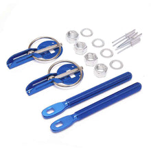 Load image into Gallery viewer, Universal Aluminum Alloy Car Mount Hood Pin Bonnet Lock Kit Car Styling Tunning Lock Kit Down Hood Lock Latch Pins Car Accessaries
