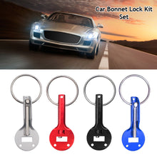 Load image into Gallery viewer, Universal Aluminum Alloy Car Mount Hood Pin Bonnet Lock Kit Car Styling Tunning Lock Kit Down Hood Lock Latch Pins Car Accessaries
