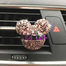 Load image into Gallery viewer, Car Perfume Clip Fragrance Diffuser Crystal Diamond Car Air Outlet Aromatherapy Car Interior Decoration Car Accessories Girls Gift
