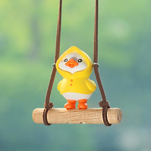 Load image into Gallery viewer, Car Rearview Mirror Pendant Decoration Super Cool Swing Duck Anime Car Decor Pendant Auto Ornament Gift
