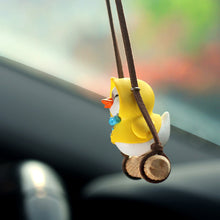 Load image into Gallery viewer, Car Rearview Mirror Pendant Decoration Super Cool Swing Duck Anime Car Decor Pendant Auto Ornament Gift
