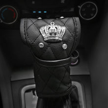 Load image into Gallery viewer, Car Styling Crystal Crown Car Seat Belt Cover Shoulder Pads Car Shifter Gear Knob Cover Hand Brake Covers Auto Interior Accessories
