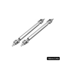 Load image into Gallery viewer, 2Pcs 75mm/100mm/150mm/200mm Universal Adjustable Car Racing Front Rear Bumper Lip Rods Splitter Support Bar Pull Rod Kit Racing
