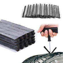 Load image into Gallery viewer, 5Pcs 6mm Black Tire Tyre Puncture Plug Seal Repair Tool Kit Car Tubeless Puncture Tire Repair Strip Auto Motorcycle Tubeless
