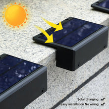 Load image into Gallery viewer, Super Bright Solar Light Outdoor Wall Spot Light Wall Solar LED Light Outdoor Wall Lamp Waterproof Garden Decoration Lamp Fence Corridor Sunlight Stairs Solar Lamp
