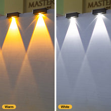 Load image into Gallery viewer, Super Bright Solar Light Outdoor Wall Spot Light Wall Solar LED Light Outdoor Wall Lamp Waterproof Garden Decoration Lamp Fence Corridor Sunlight Stairs Solar Lamp
