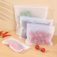 Load image into Gallery viewer, 1pc Reusable Silicone Food Storage Bag Zip Food Bag Leakproof Containers Fresh Bag Food Storage Bag Fresh Wrap Ziplock Bag
