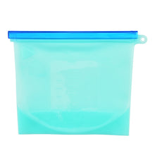 Load image into Gallery viewer, 1pc Reusable Silicone Sealing Food Storage Bag High Temperature Resistant Food Bag Refrigerator Stand up Fresh Bag Freezer Food Storage Bag
