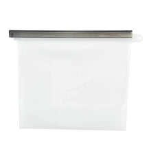 Load image into Gallery viewer, 1pc Reusable Silicone Sealing Food Storage Bag High Temperature Resistant Food Bag Refrigerator Stand up Fresh Bag Freezer Food Storage Bag

