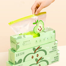Load image into Gallery viewer, Reusable Zip Lock Bag Food Fresh Keeping Microwaveable Storage Bag Zipper Sealing Container Travel Freezer Camping Kitchen Fresh Keeping Bags
