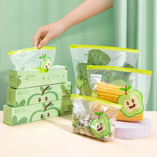 Load image into Gallery viewer, Reusable Zip Lock Bag Food Fresh Keeping Microwaveable Storage Bag Zipper Sealing Container Travel Freezer Camping Kitchen Fresh Keeping Bags
