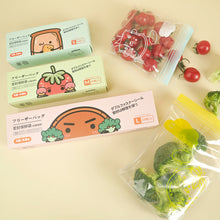 Load image into Gallery viewer, Stand Reusable Food Sealing Bag Fresh Keeping Microwaveable Storage Bag Zipper Sealing Container Travel Freezer Camping Kitchen Fresh Keeping Bags
