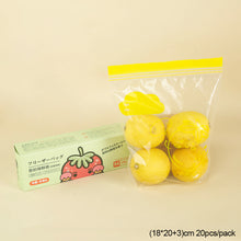 Load image into Gallery viewer, Stand Reusable Food Sealing Bag Fresh Keeping Microwaveable Storage Bag Zipper Sealing Container Travel Freezer Camping Kitchen Fresh Keeping Bags
